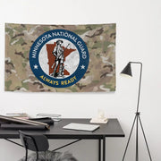 Minnesota National Guard Indoor Wall Flag Tactically Acquired   