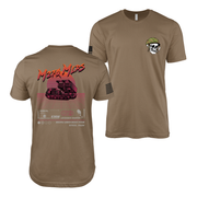 Retro M270 MLRS Synthwave T-Shirt Tactically Acquired Woodland Brown Small