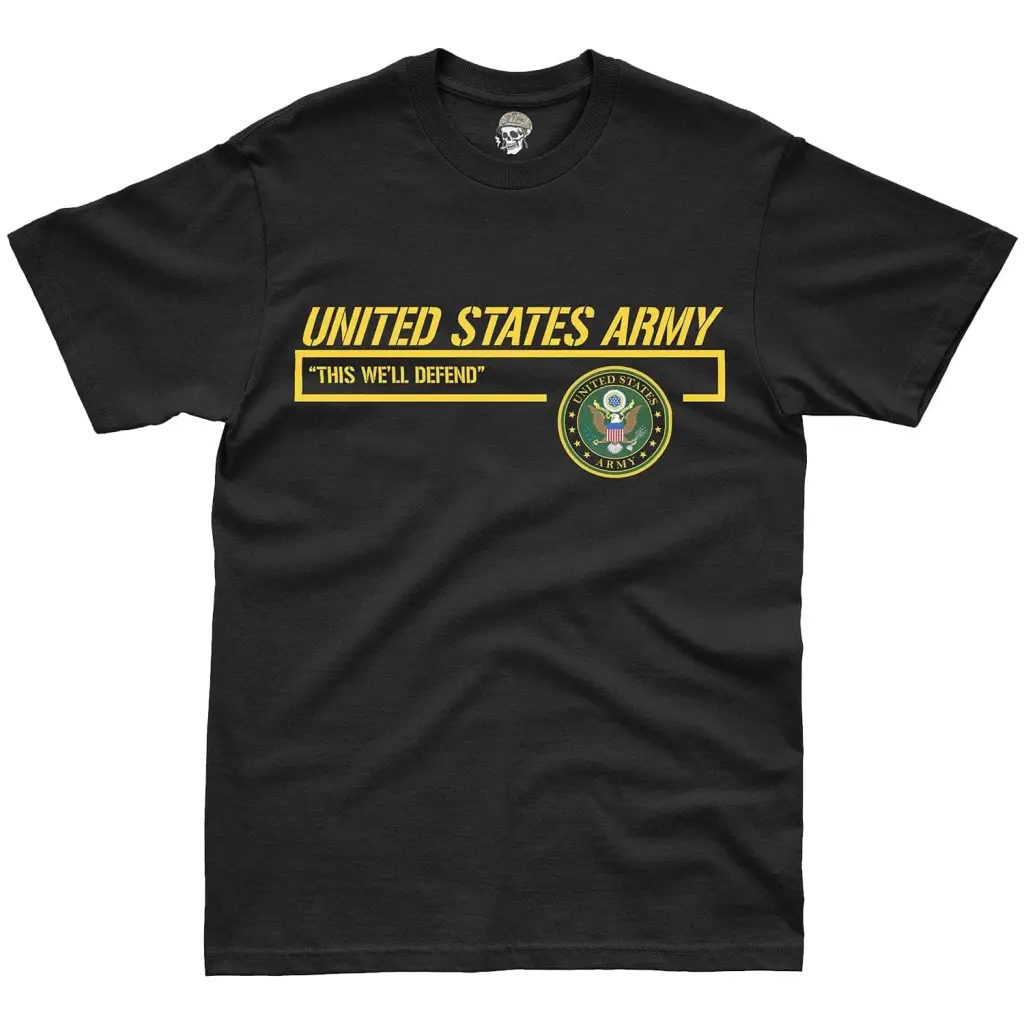 Modern U.S. Army T-Shirt: This We'll Defend Tactically Acquired   