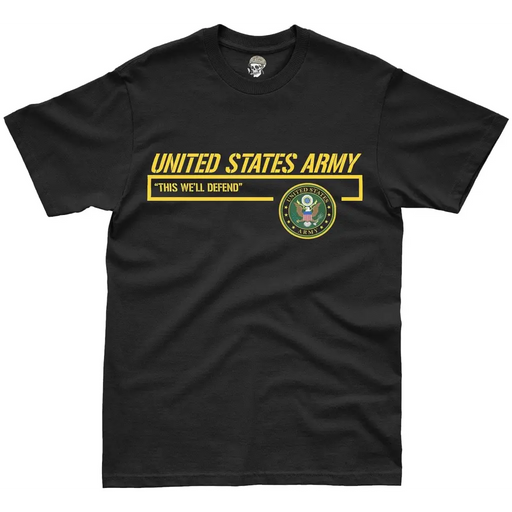 Modern U.S. Army T-Shirt: This We'll Defend Tactically Acquired   