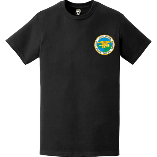 Naval Special Warfare Command (NSWC) Logo Emblem Left Chest T-Shirt Tactically Acquired   