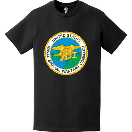 Naval Special Warfare Command (NSWC) Logo Emblem T-Shirt Tactically Acquired   