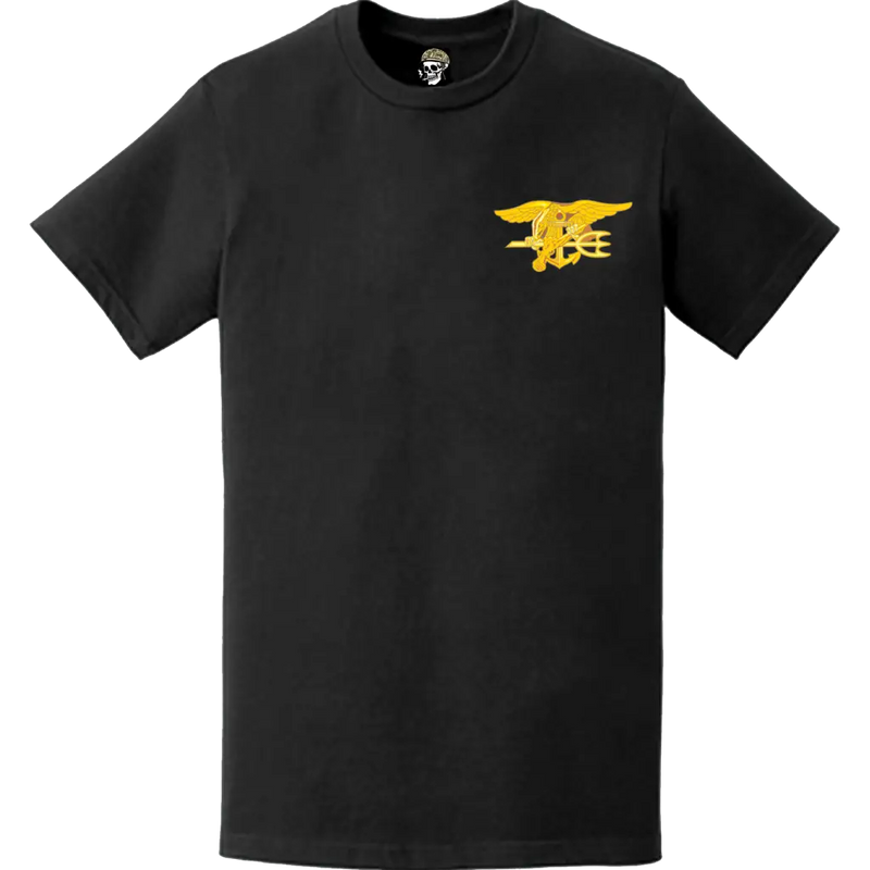 Navy SEAL Trident Logo Emblem Left Chest T-Shirt
