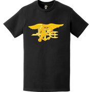Navy SEAL Trident Logo Emblem T-Shirt Tactically Acquired   