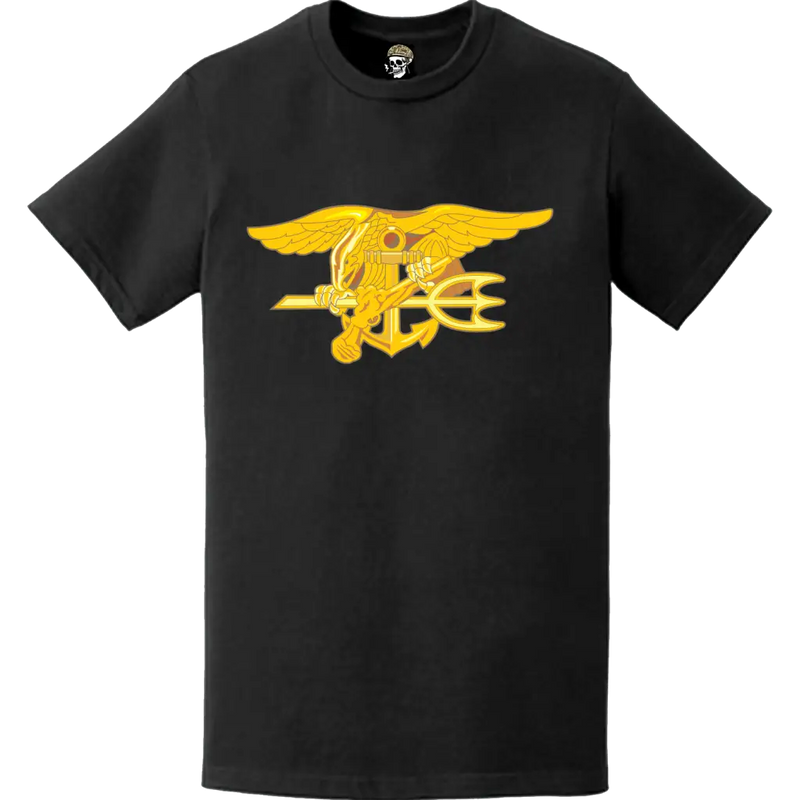 Navy SEALトライデントロゴエンブレムTシャツ