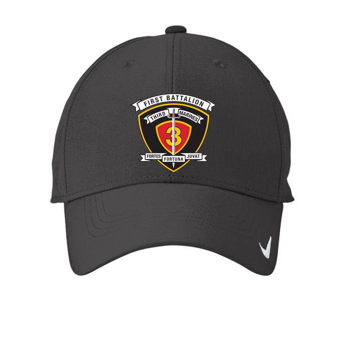 1st Bn 3rd Marines Nike® Legacy Hat Tactically Acquired Anthracite M/L