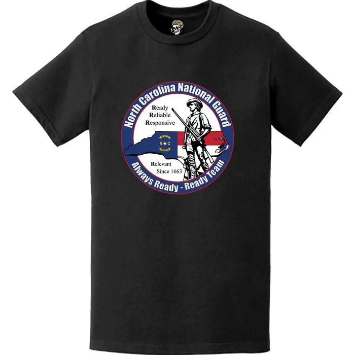 North Carolina National Guard Logo Emblem T-Shirt Tactically Acquired   
