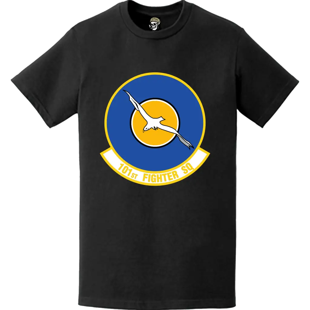 Official 101st Fighter Squadron (101st FS) Logo Emblem T-Shirt Tactically Acquired   