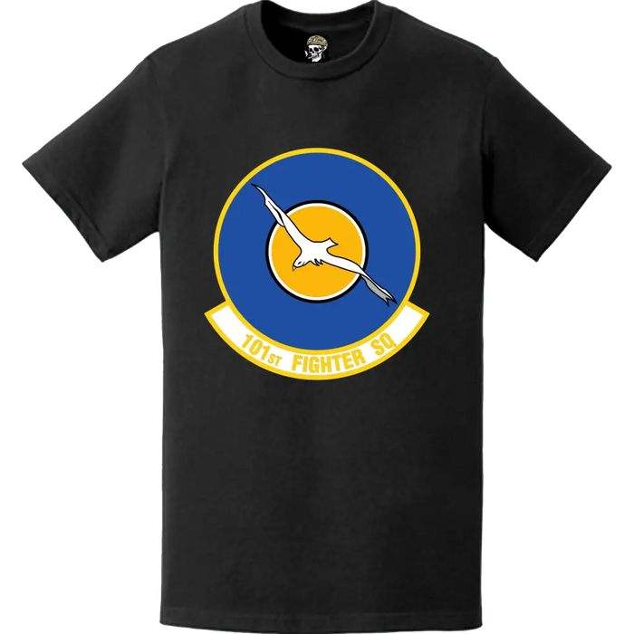Official 101st Fighter Squadron (101st FS) Logo Emblem T-Shirt Tactically Acquired   
