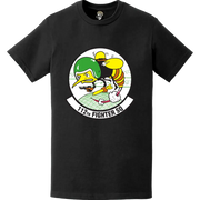 Official 112th Fighter Squadron (112th FS) 'Stingers' Logo Emblem T-Shirt Tactically Acquired   