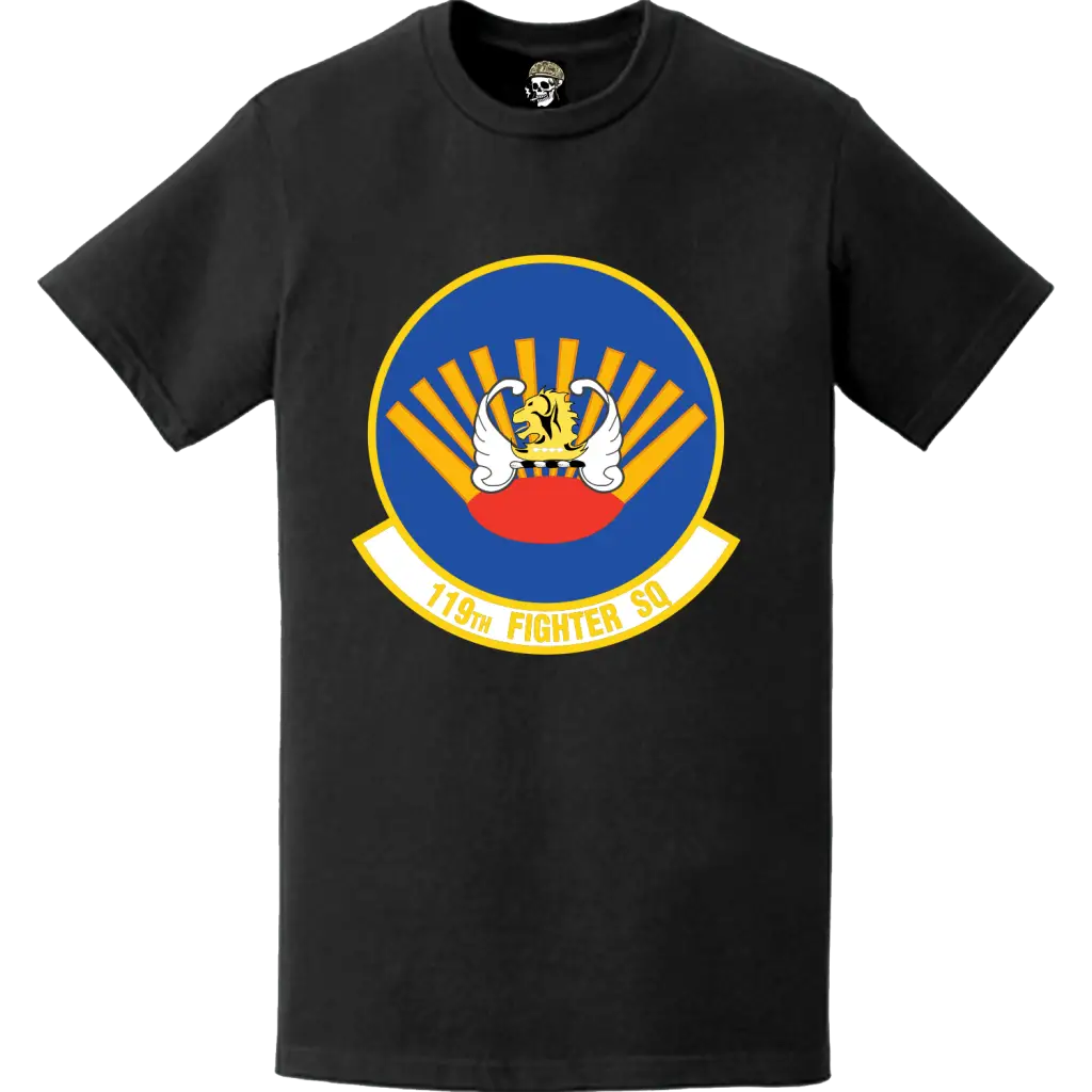 Official 119th Fighter Squadron (119th FS) 'Jersey Devils' Logo Emblem T-Shirt Tactically Acquired   
