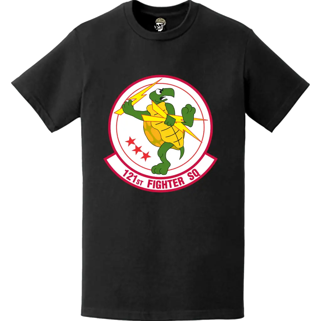 Official 121st Fighter Squadron (121st FS) 'Capital Guardians' Logo Emblem T-Shirt Tactically Acquired   