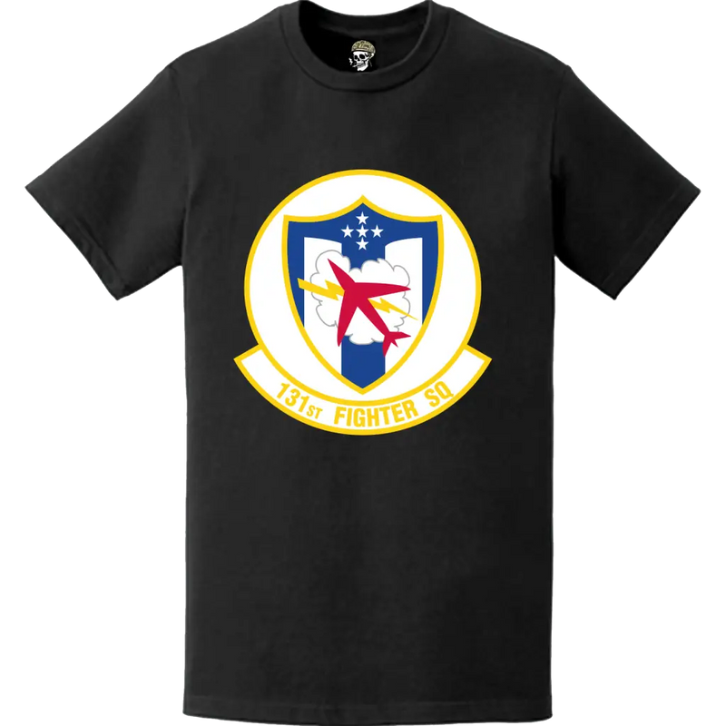 Official 131st Fighter Squadron (131st FS) 'Barnestormers' Logo Emblem T-Shirt
