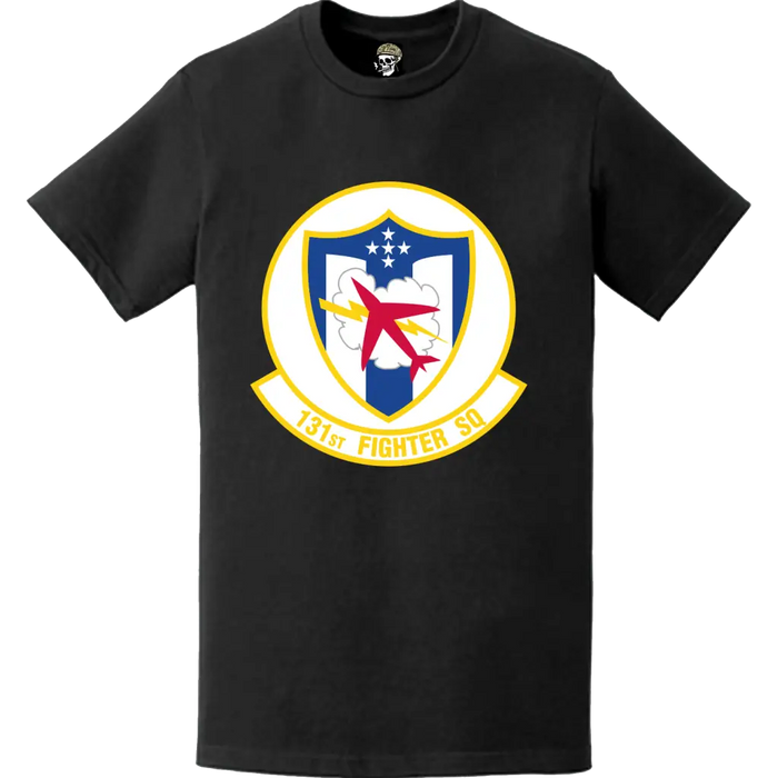 Official 131st Fighter Squadron (131st FS) 'Barnestormers' Logo Emblem T-Shirt Tactically Acquired   