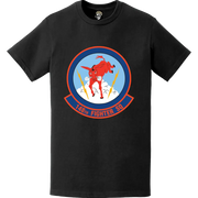 Official 148th Fighter Squadron (148th FS) 'Kickin' Ass' Logo Emblem T-Shirt Tactically Acquired   