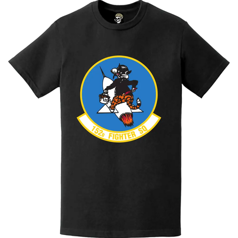Official 152nd Fighter Squadron (152nd FS) 'Tigers' Logo Emblem T-Shirt