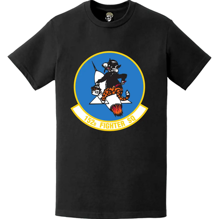 Official 152nd Fighter Squadron (152nd FS) 'Tigers' Logo Emblem T-Shirt Tactically Acquired   