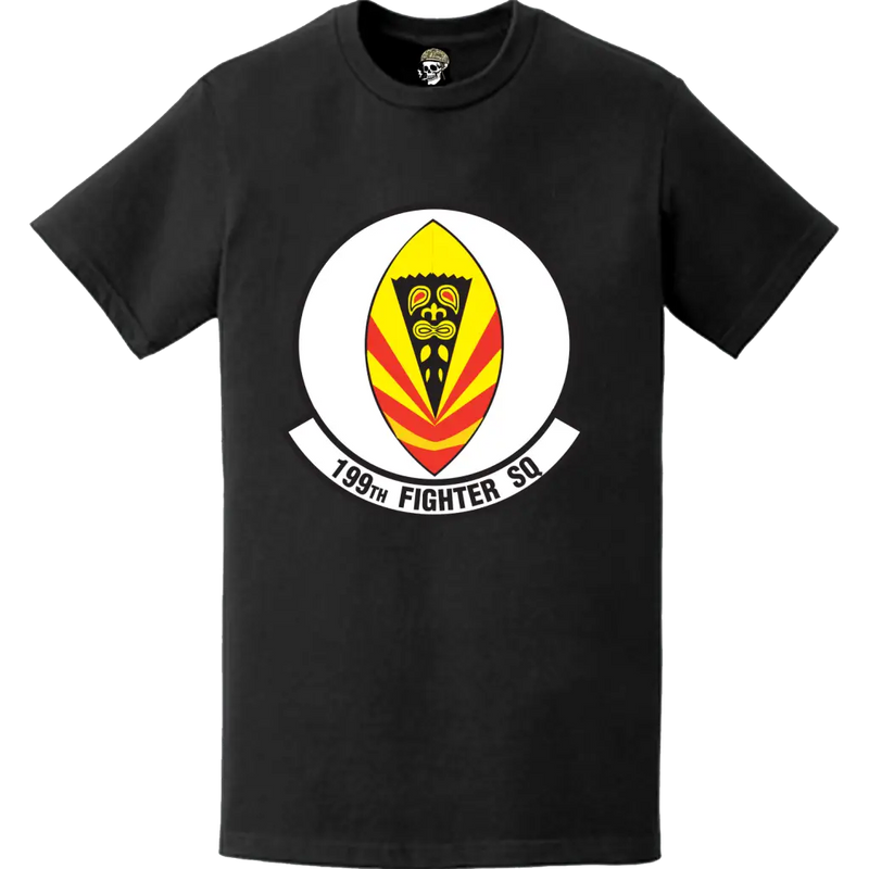 Official 199th Fighter Squadron (199th FS) 'Mytai Fighters’ Logo Emblem T-Shirt