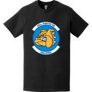 Official 354th Fighter Squadron (354th FS) 'Bulldogs' Logo Emblem T-Shirt Tactically Acquired   