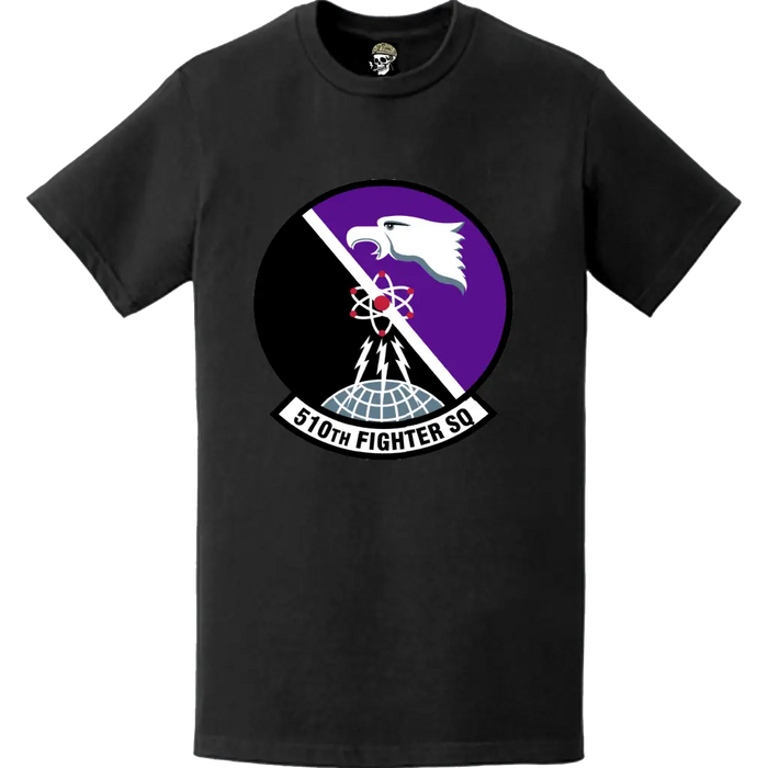 Official 510th Fighter Squadron (510th FS) 'Buzzards' Logo Emblem T-Shirt Tactically Acquired   