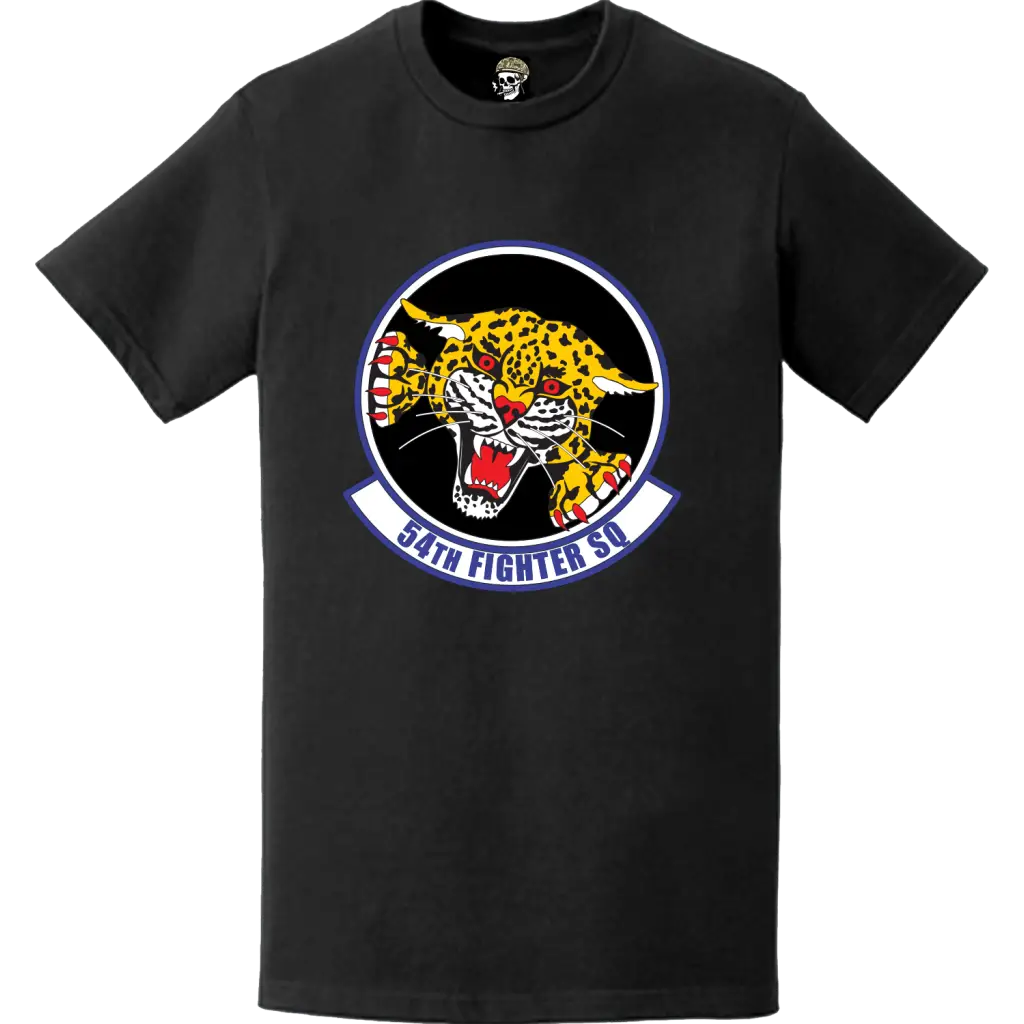 Official 54th Fighter Squadron (54th FS) 'Alaska's First Guardians' Logo Emblem T-Shirt Tactically Acquired   