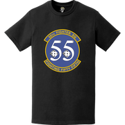 Official 55th Fighter Squadron (55th FS) 'The Fighting Fifty-Fifth' Logo Emblem T-Shirt Tactically Acquired   