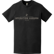 Operation Auburn USMC Vietnam War Legacy T-Shirt Tactically Acquired   