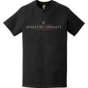 Operation Crockett USMC Vietnam War Legacy T-Shirt Tactically Acquired   