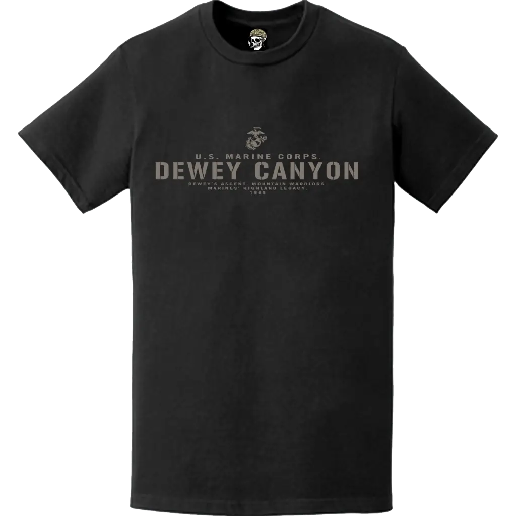 Operation Dewey Canyon USMC Vietnam War Legacy T-Shirt Tactically Acquired   