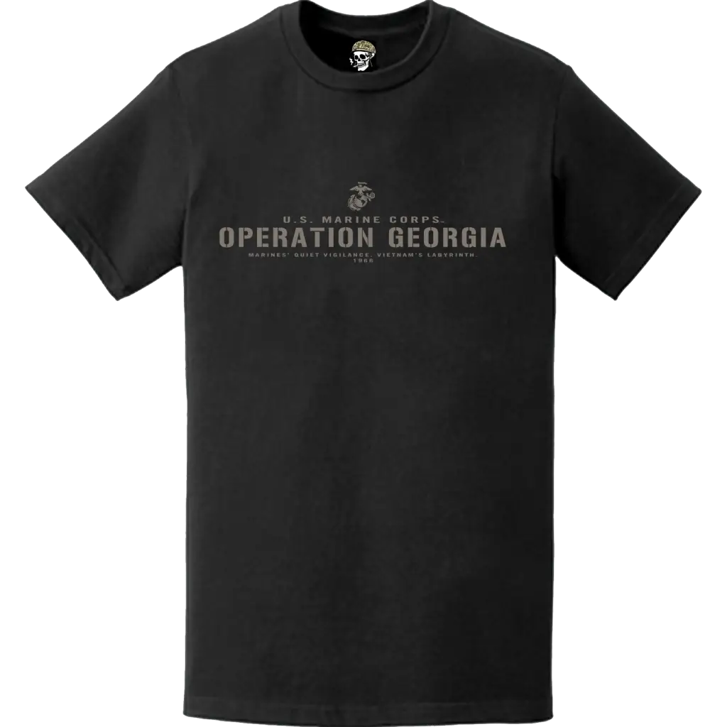 Operation Georgia USMC Vietnam War Legacy T-Shirt Tactically Acquired   