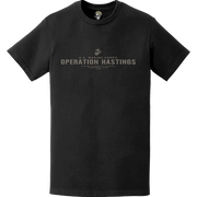 Operation Hastings USMC Vietnam War Legacy T-Shirt Tactically Acquired   