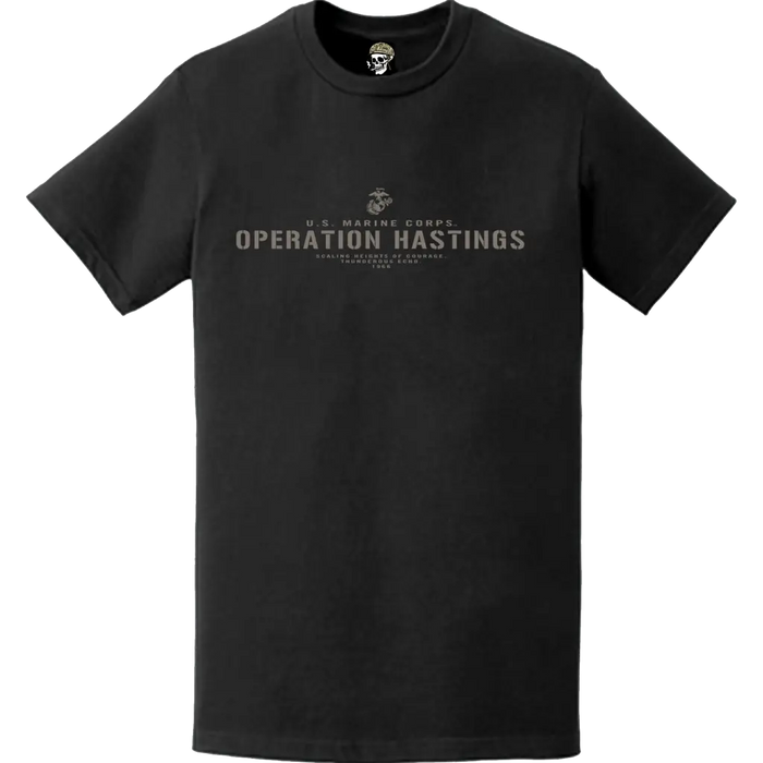 Operation Hastings USMC Vietnam War Legacy T-Shirt Tactically Acquired   