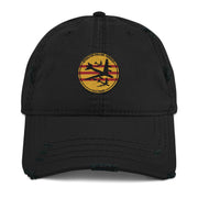 Operation Rolling Thunder Vietnam War Distressed Dad Hat Tactically Acquired Black  
