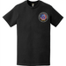 Patriotic 10th Mountain Division American Flag Crest Left Chest T-Shirt Tactically Acquired   