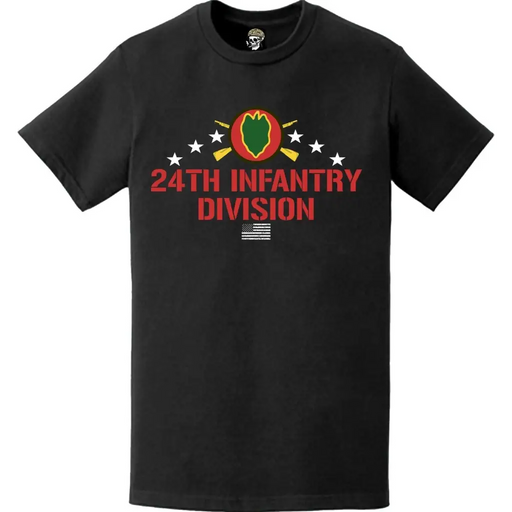 Patriotic 24th Infantry Division (24th ID) T-Shirt Tactically Acquired   