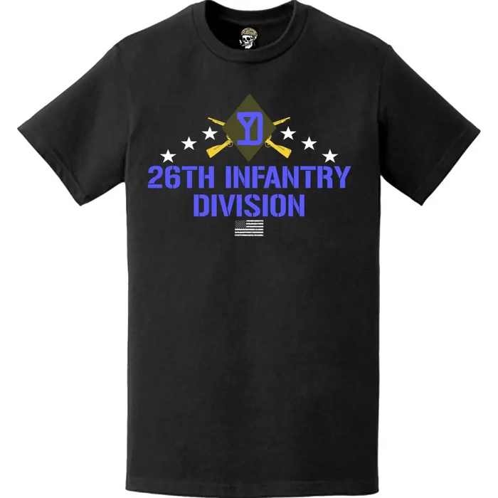 Patriotic 26th Infantry Division (26th ID) T-Shirt Tactically Acquired   