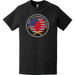 Patriotic 5th Infantry Division American Flag Crest T-Shirt Tactically Acquired   