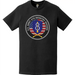 Patriotic 8th Infantry Division American Flag Crest T-Shirt Tactically Acquired   