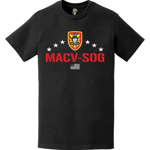 Patriotic MACV-SOG Vietnam T-Shirt Tactically Acquired   