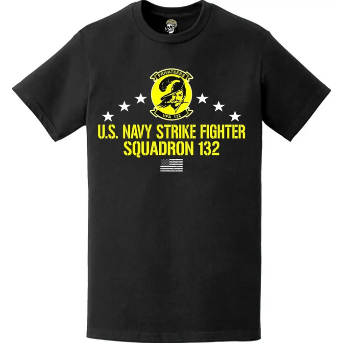 Patriotic Strike Fighter Squadron 132 (VFA-132) T-Shirt Tactically Acquired   