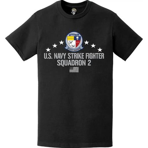 Patriotic Strike Fighter Squadron 2 (VFA-2) T-Shirt Tactically Acquired   