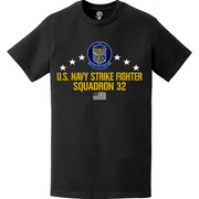 Patriotic Strike Fighter Squadron 32 (VFA-32) T-Shirt Tactically Acquired   