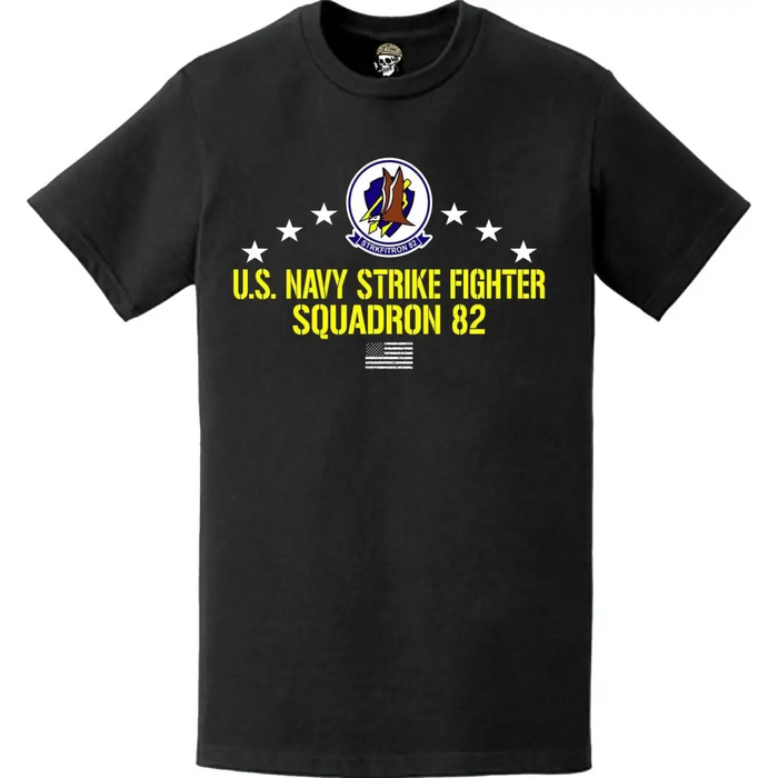 Patriotic Strike Fighter Squadron 82 (VFA-82) T-Shirt Tactically Acquired   