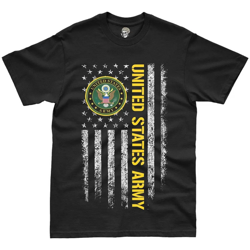 Patriotic U.S. Army American Flag T-Shirt Tactically Acquired   