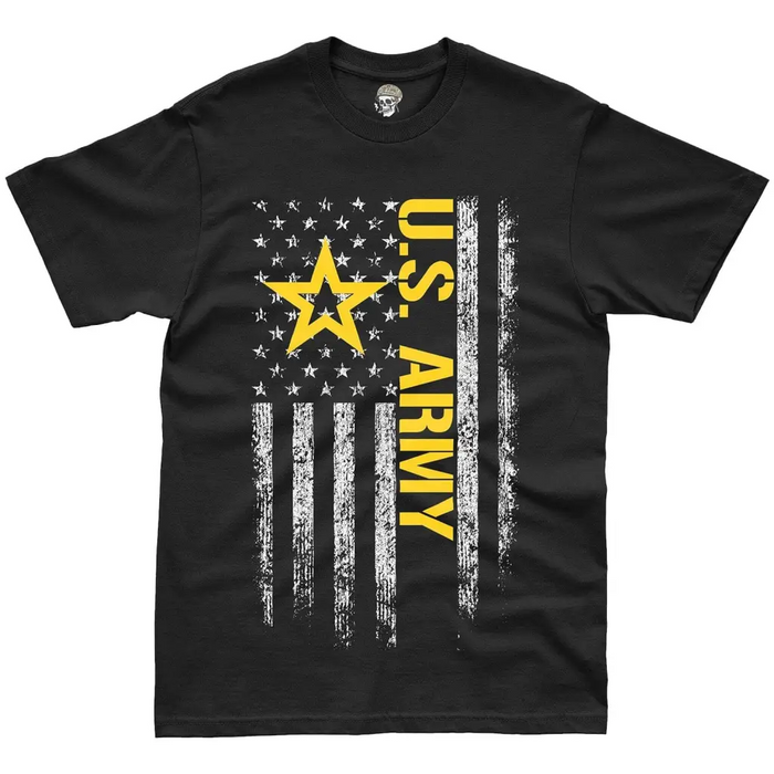 Patriotic U.S. Army Commemorative American Flag T-Shirt Tactically Acquired   