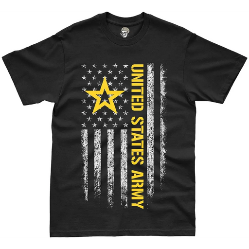 Patriotic United States Army American Flag T-Shirt Tactically Acquired   