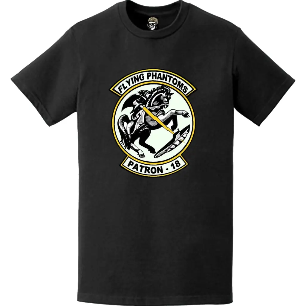 Patrol Squadron 18 (VP-18) Patch Logo Decal Emblem Chest T-Shirt