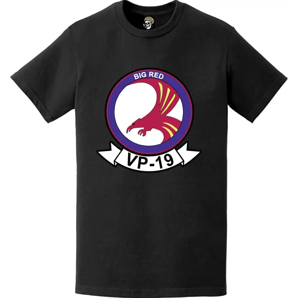 Patrol Squadron 19 (VP-19) Patch Logo Decal Emblem Chest T-Shirt Tactically Acquired   