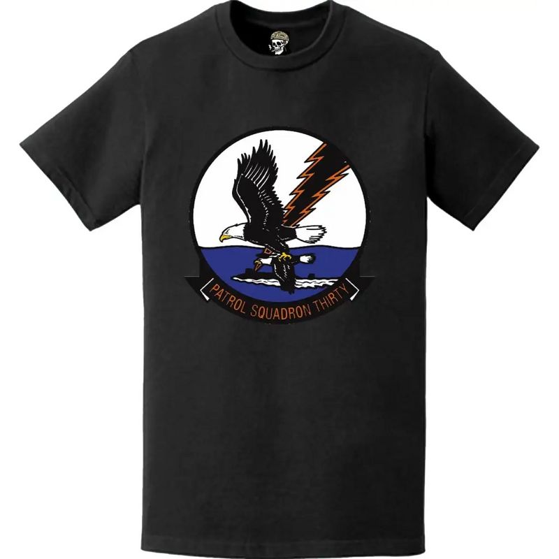 哨戒飛行隊30 (VP-30) パッチ ロゴ デカール エンブレム 胸部 Tシャツ