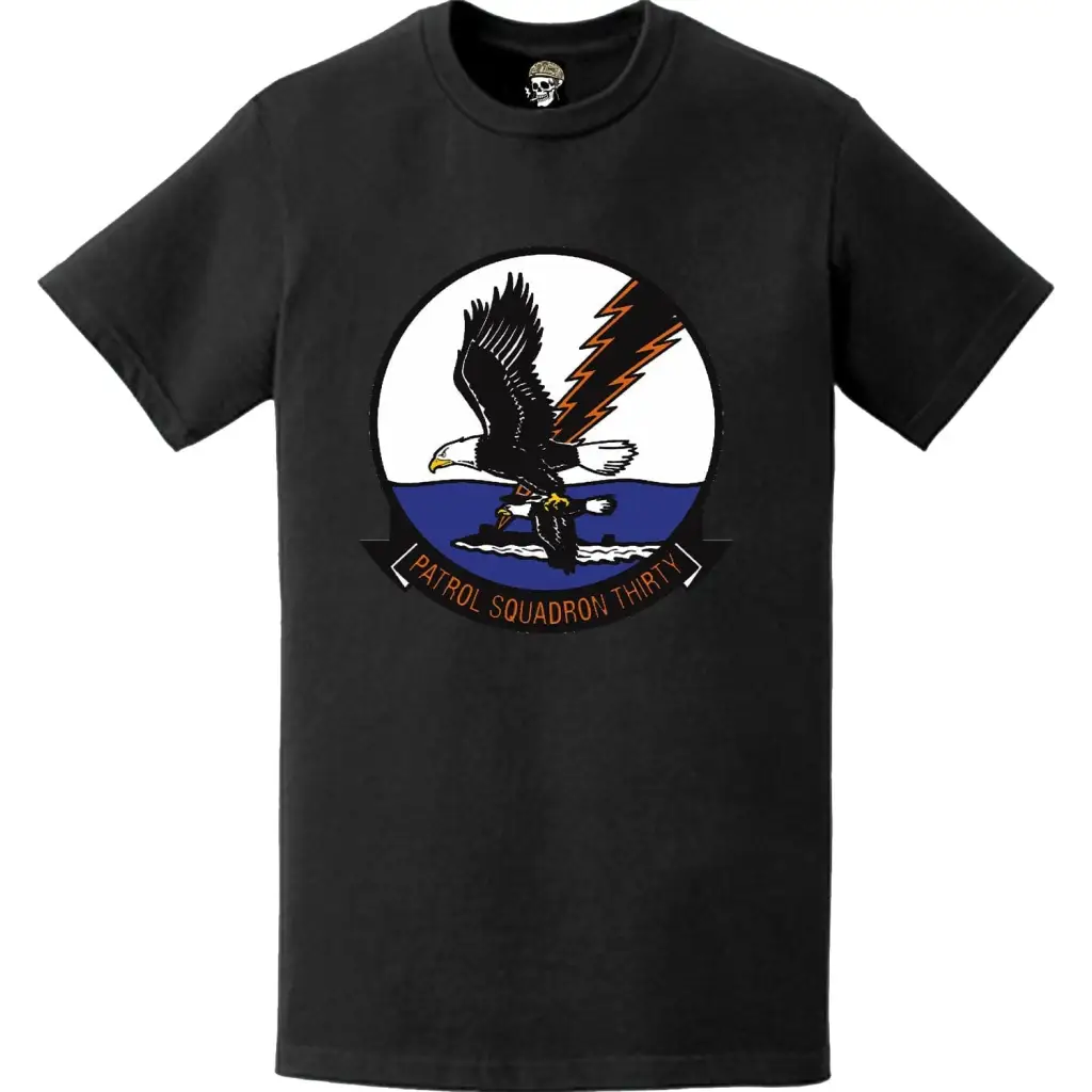 Patrol Squadron 30 (VP-30) Patch Logo Decal Emblem Chest T-Shirt Tactically Acquired   